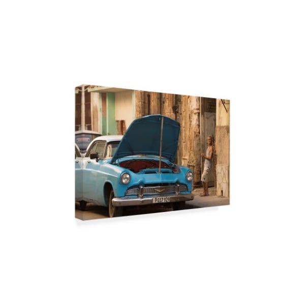 Dan Ballard 'Cuban Car' Canvas Art,30x47